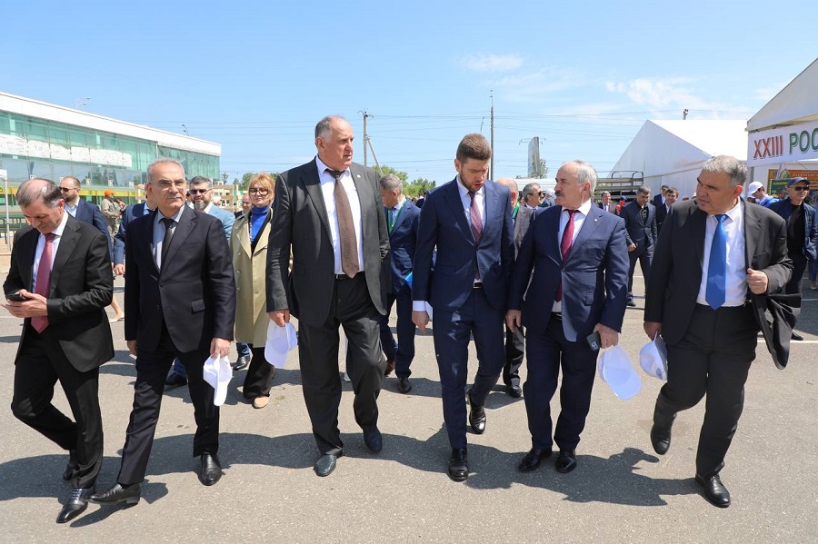 В Каспийске состоялось открытие XXIII Российской выставки племенных овец и коз